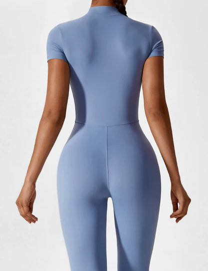 Zipper Jumpsuit Sea